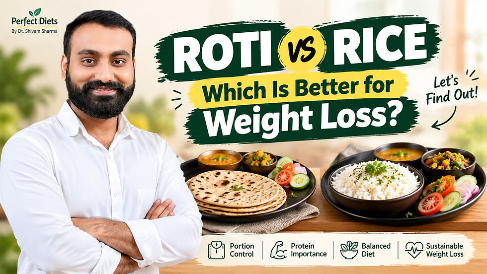 Roti vs Rice for Weight Loss: Which Is Better?