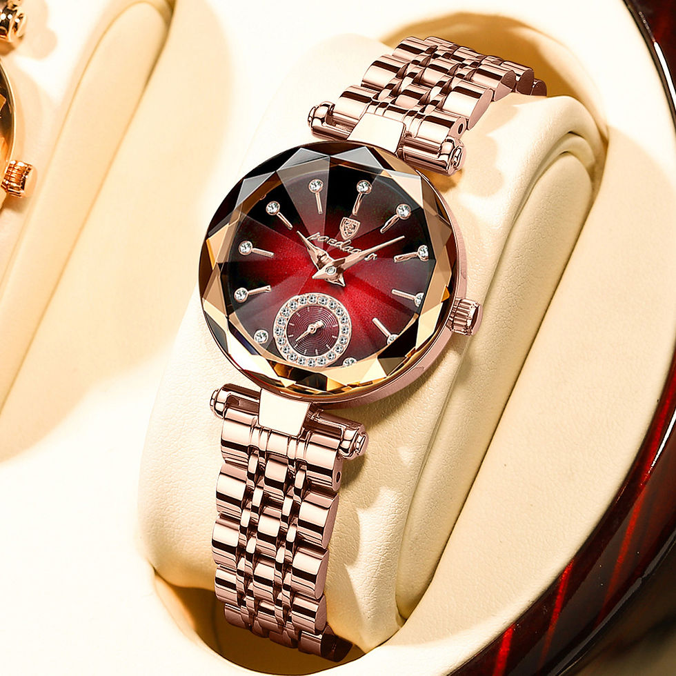 Miniatura: POEDAGAR Luxury Elegant Ladies Wristwatch Waterproof Stainless Steel Quartz Watc