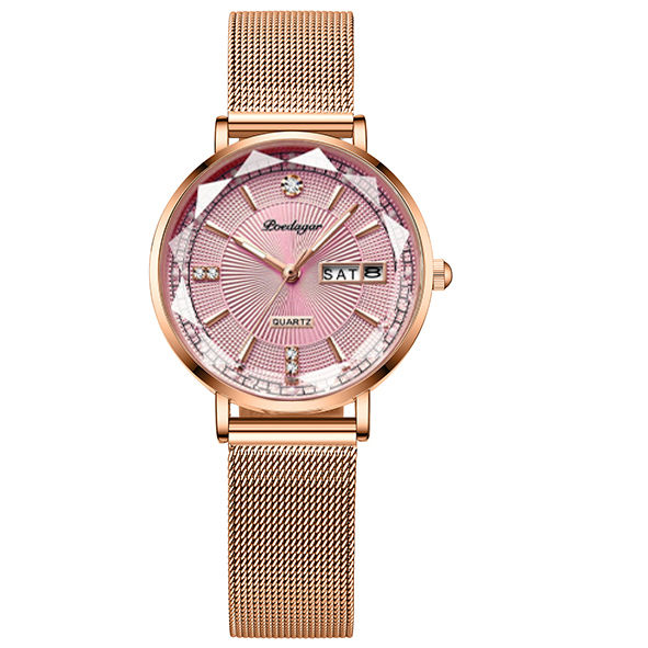 Miniatura: POEDAGAR Top Luxury Brand Woman Watch Waterproof Date Week Elegant Ladies Wristw