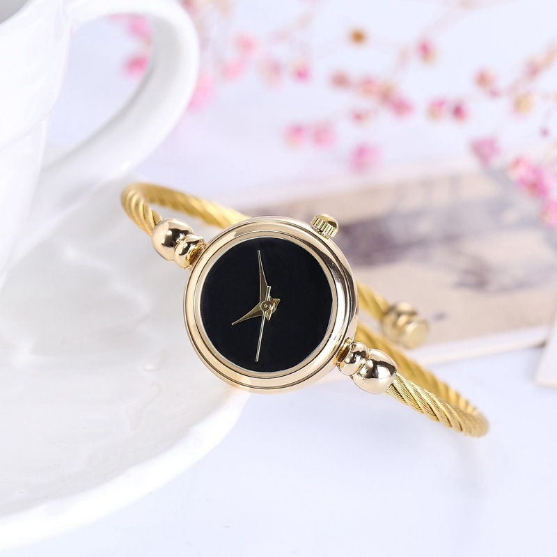 Miniatura: MAYZHISU Simple Women Watches Stainless Steel Retro Ladies Quartz Wristwatch Sma
