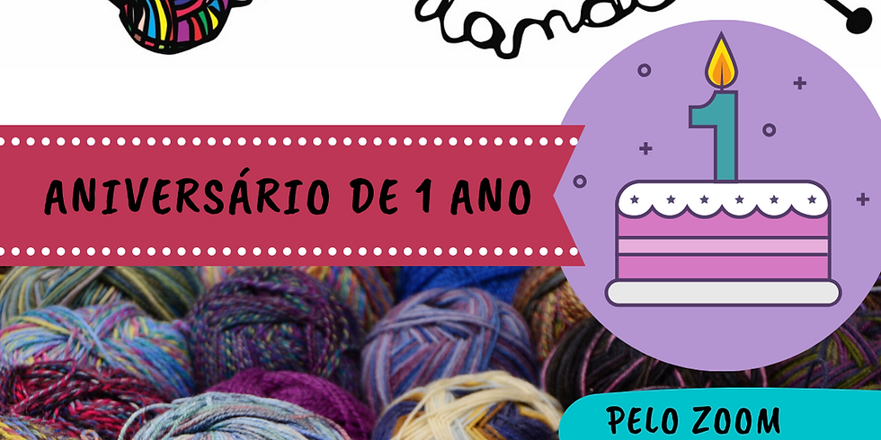 Tricontando (on line) Aniversário de 1 ano