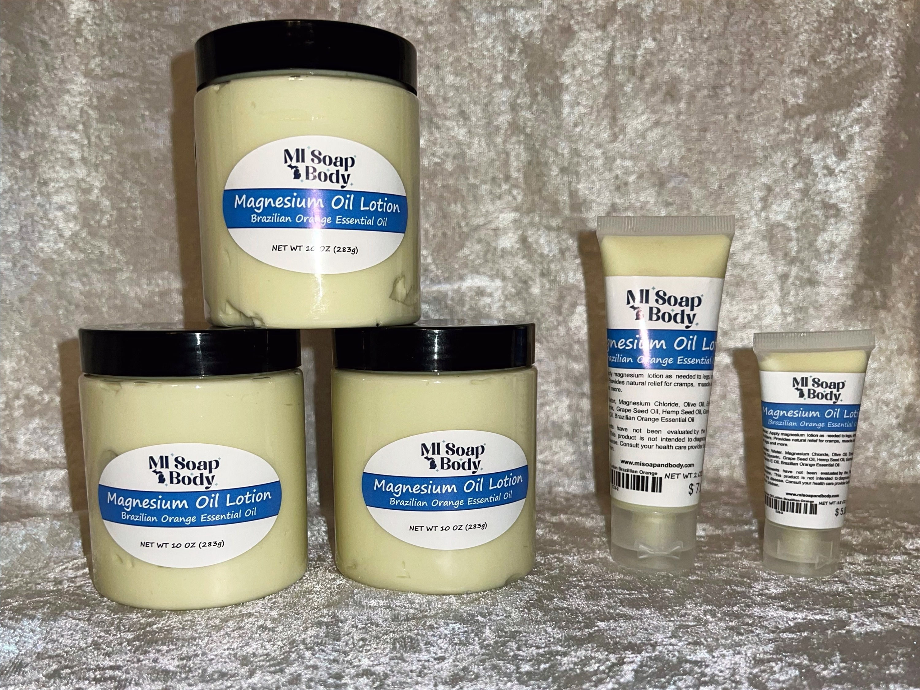 Magnesium Oil Lotion - Brazilian Orange