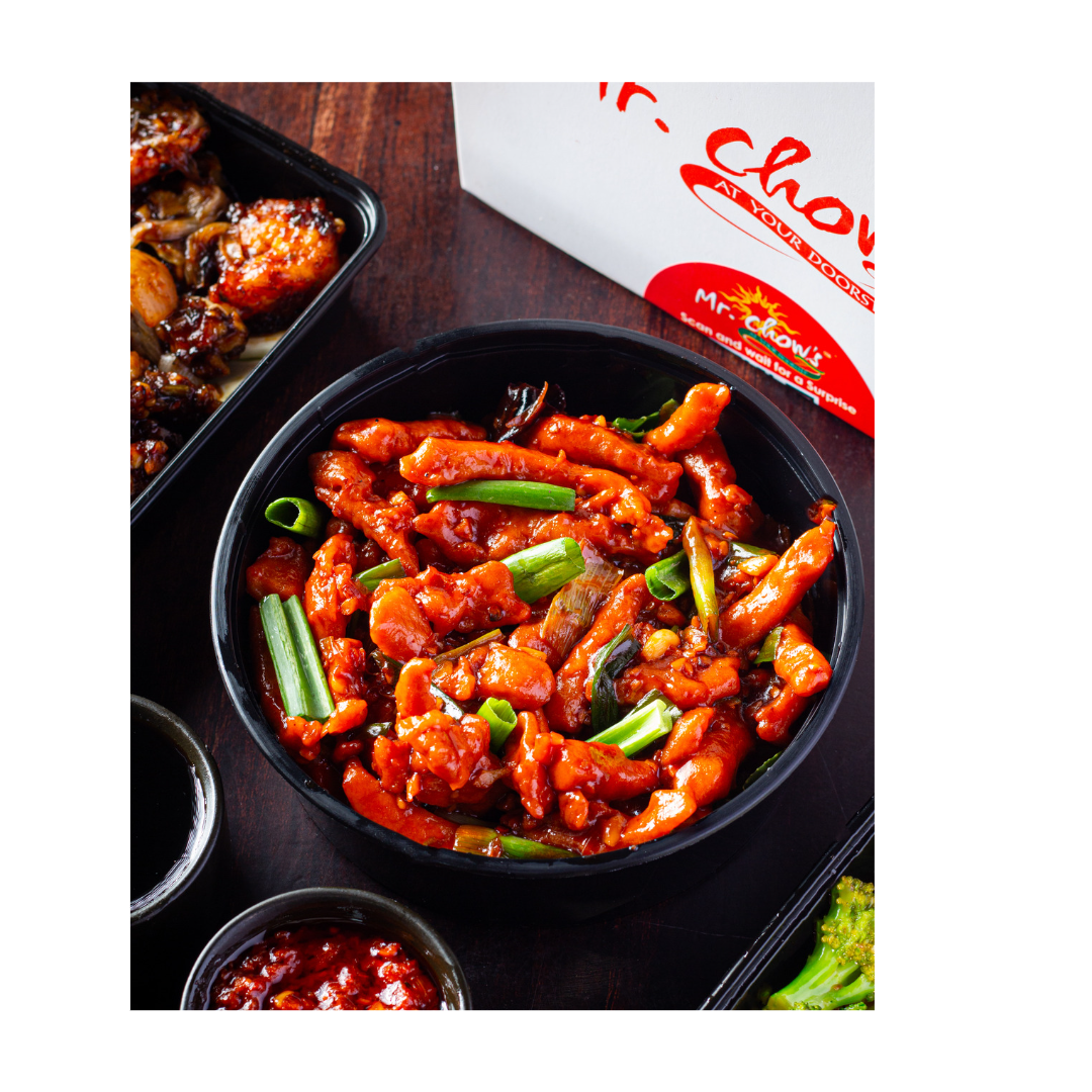 Arranged Food and Objects