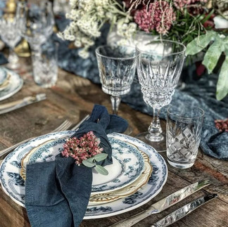 cristalería elegante para el día de tu boda