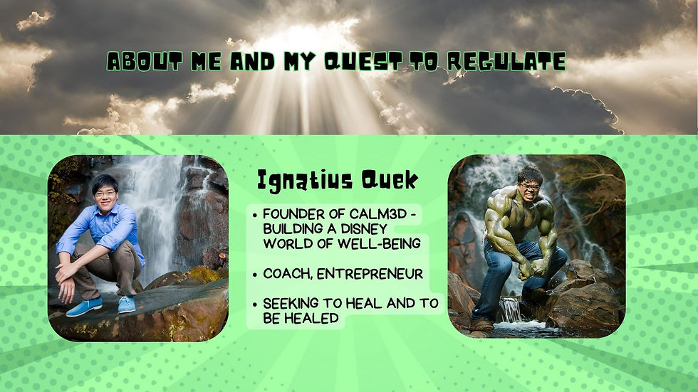 About Ignatius Quek, Anger Management Coach in Singapore