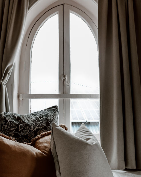 A view out our original Dorma windows