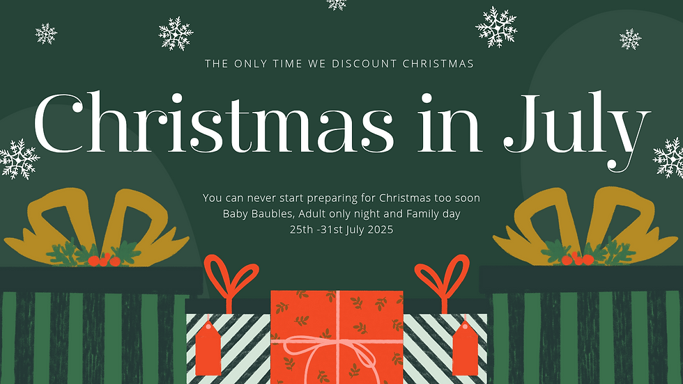 Christmas in July- Family Gathering 