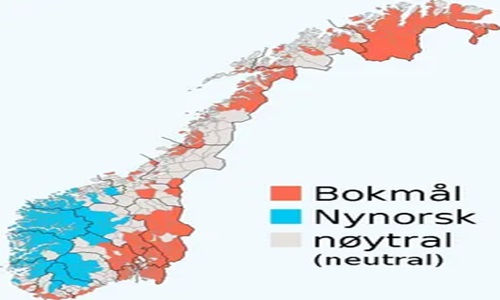 geographical regions of norweigian dialects
