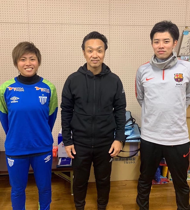 サッカークリニックに参加しました サッカークリニックに参加しました
