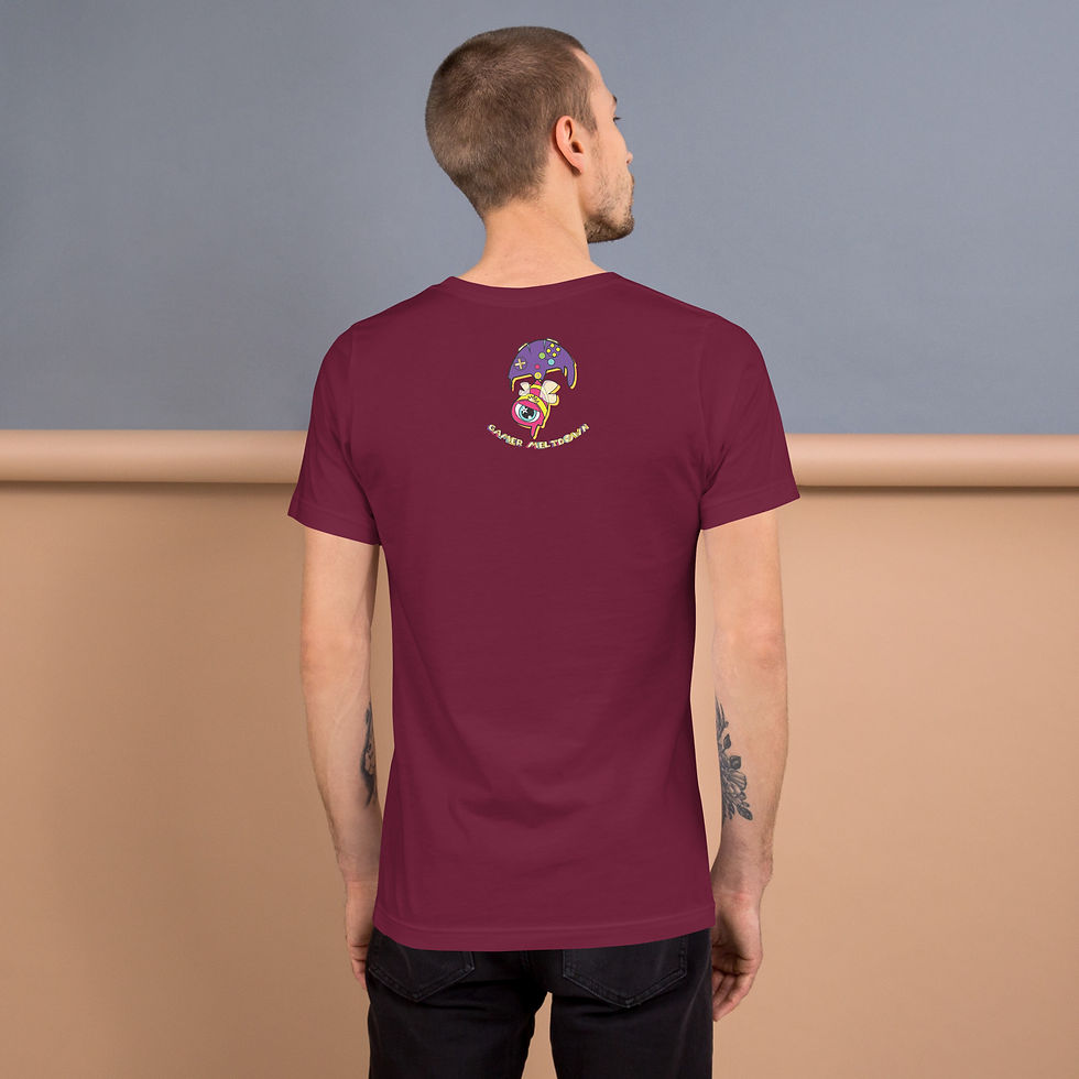 Thumbnail: Gamer Meltdodwn_Toad_Unisex t-shirt
