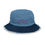 Thumbnail: Imani_Faith over Fear_Distressed denim bucket hat