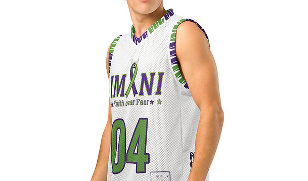 Imani_Faith over Fear_Unisex_Premium basketball jersey
