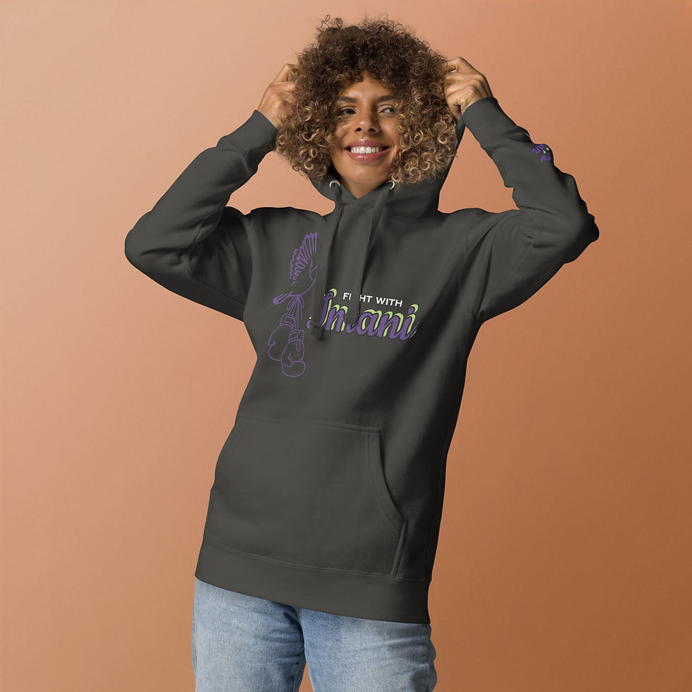 Thumbnail: Faith over Fear_Dove_Unisex Hoodie 