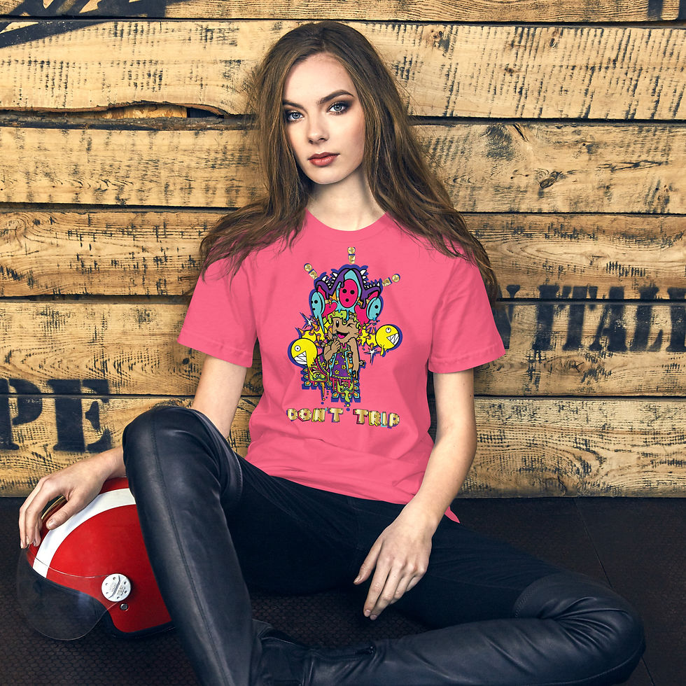 Thumbnail: Gamer Meltdown_Toadette_Unisex t-shirt 