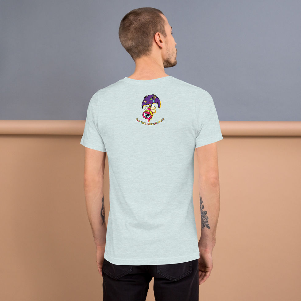 Thumbnail: Gamer Meltdodwn_Toad_Unisex t-shirt