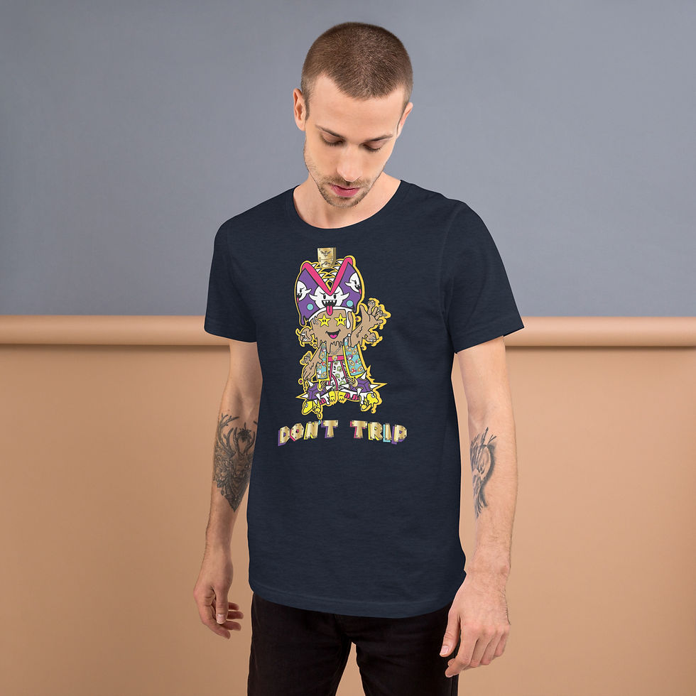 Thumbnail: Gamer Meltdodwn_Toad_Unisex t-shirt