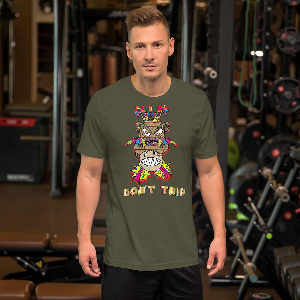 Thumbnail: Gamer Meltdown_King Goomba_Unisex t-shirt 