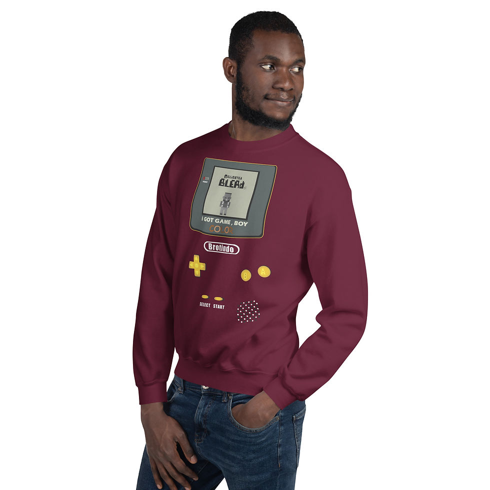 Thumbnail: GenYZ_BLERD_Unisex Sweatshirt