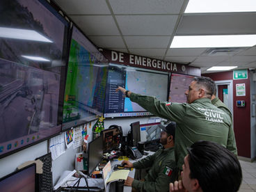 Da Gobierno Municipal de Tijuana puntual seguimiento a los incidentes ocasionados por las lluvias en la región