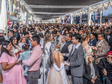 Preside Ismael Burgueño ceremonia de Matrimonios Colectivos 2026 en la Avenida Revolución