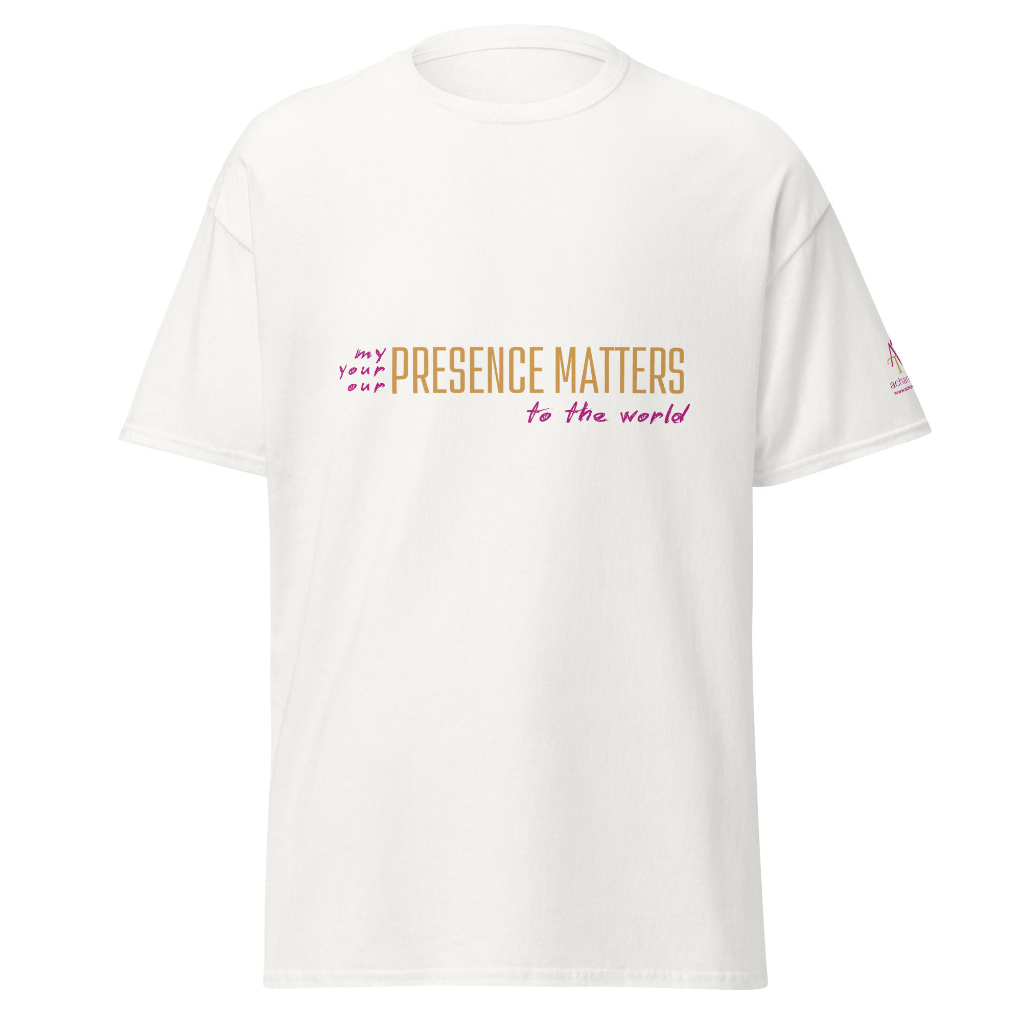 Presence Matters - White T