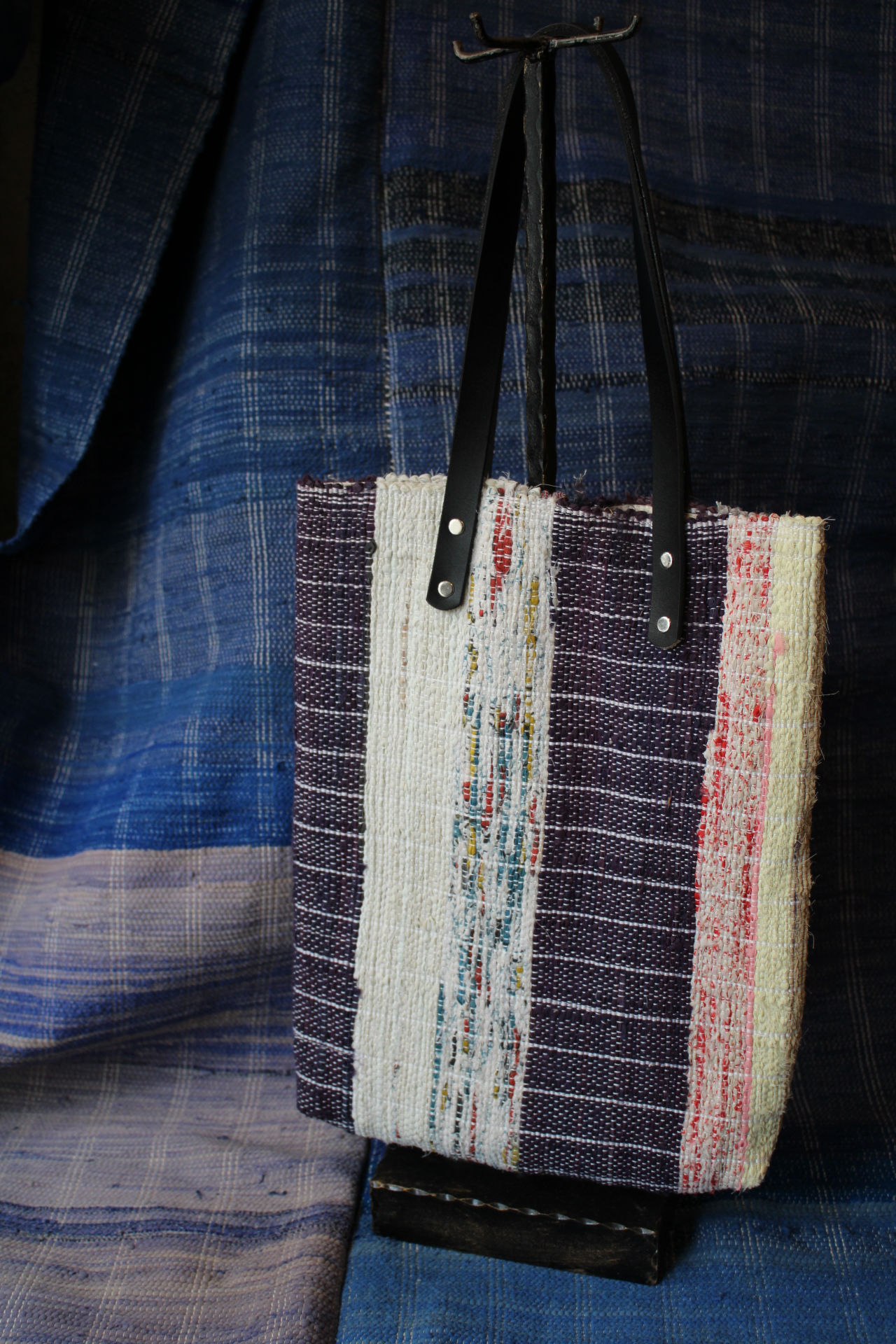 Sac en tissu tissage fissure 