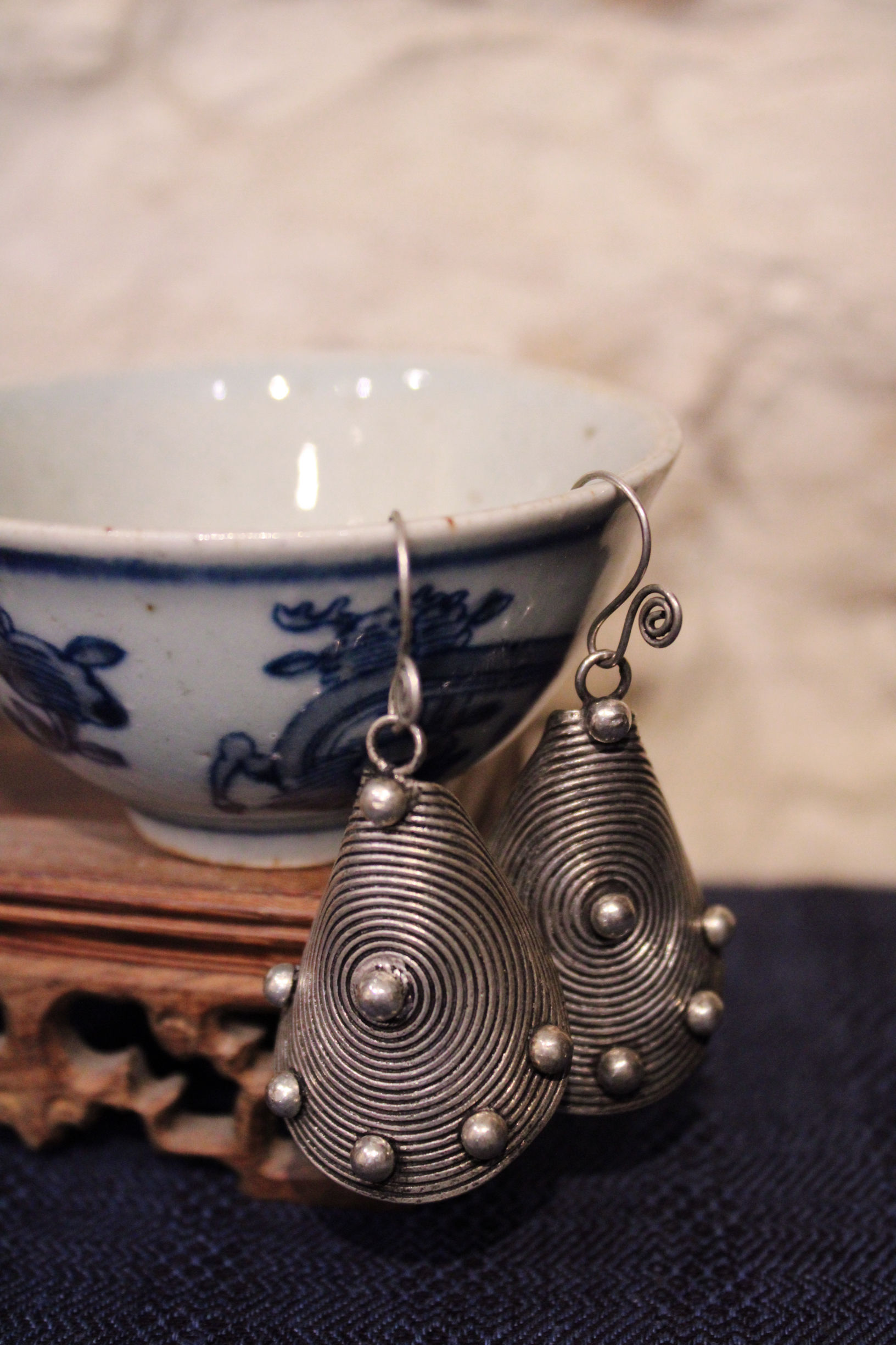 Boucle d'oreille Miao