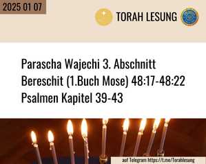 Parascha vom 2025 01 07