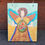 Thumbnail: Folk Art Angel and Cross Ornament