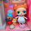Thumbnail: Santa Claus Nutcracker Diorama-Christmas fireplace-stockings-girl doll-pets-gold bottle tree-blue star-Santa collage
