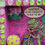 Thumbnail: two green frogs on a bike-purple box line in fabric-rhinestone trim-mushroom-glass jar-inspirational words