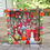 Thumbnail: wonderland theme diorama-white rabbit queen-hearts-butterflies-chess pieces-twins-red & green theme