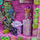 Thumbnail: two green frogs on a bike-purple box line in fabric-rhinestone trim-mushroom-glass jar-inspirational words