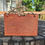 Thumbnail: back side of box - 6 x4 x1"- sawtooth hanger-brown