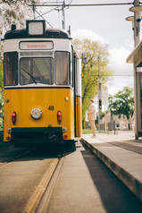 Nordhäuser Oldtimer Triebwagen 40 mit Bräutigam