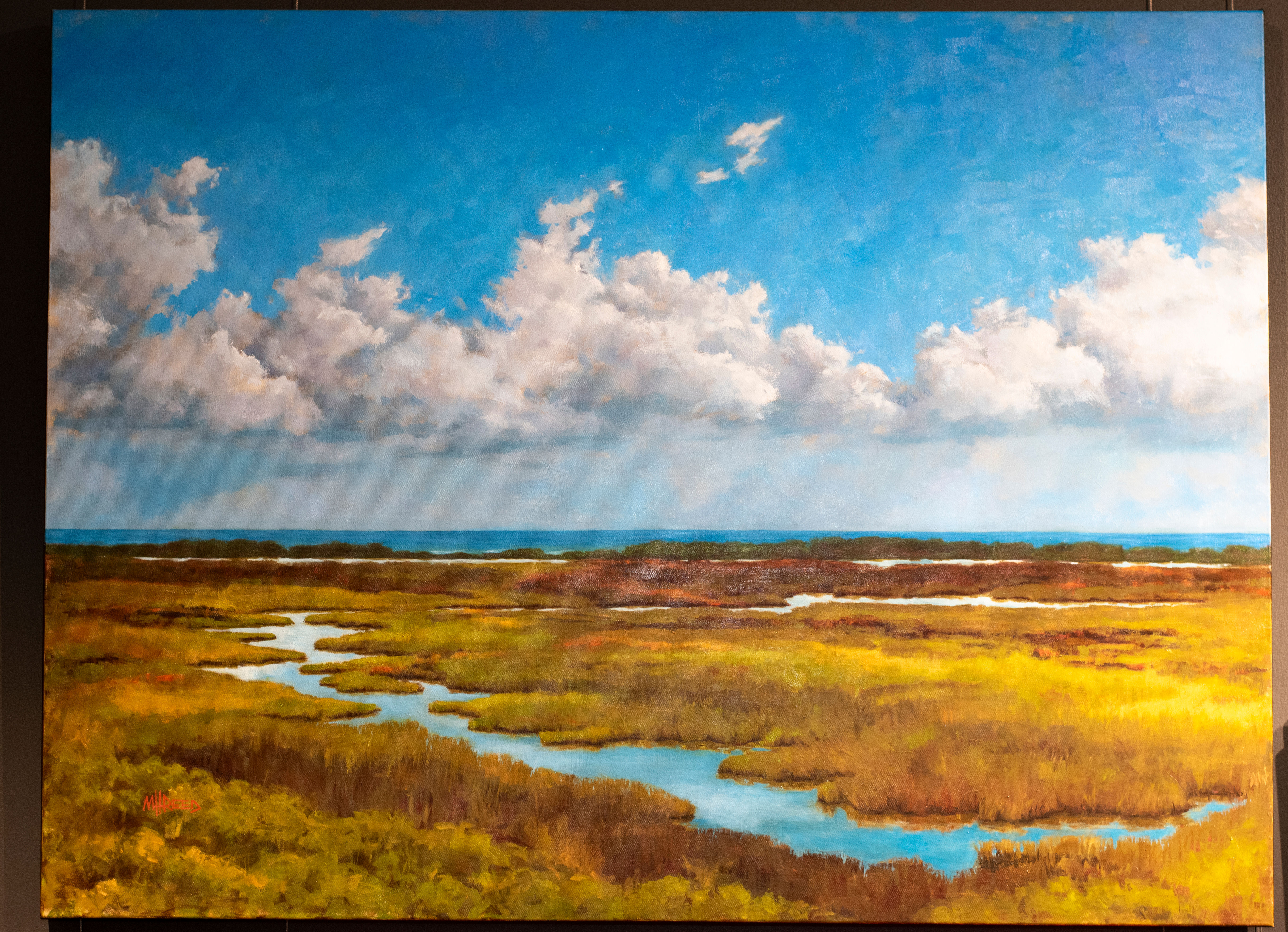 Wind Song Over Cedar Island - Mary H Reed