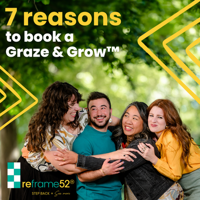 7 reasons to book a graze & grow™