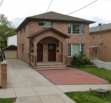 Extension two-story house