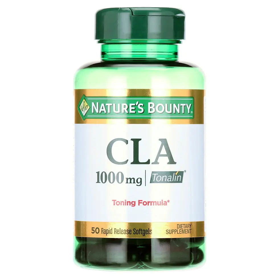 Nature's Bounty CLA Tonalin Softgels, 1000 Mg, 50 Ct