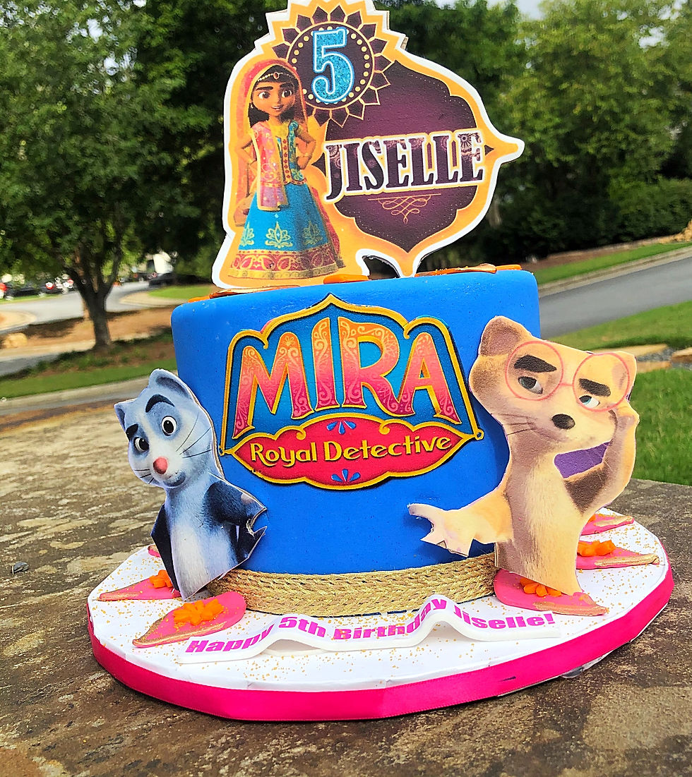 Mira, Royal Detective Birthday Cake