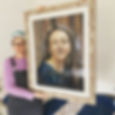 Encadrement réussi ! #portrait-pastels #