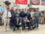 NDWC, Mark Birdsall and U.S.Wheat Chairman, Jim Pellman, pose for a picture with the Japanese Miller Trade Team