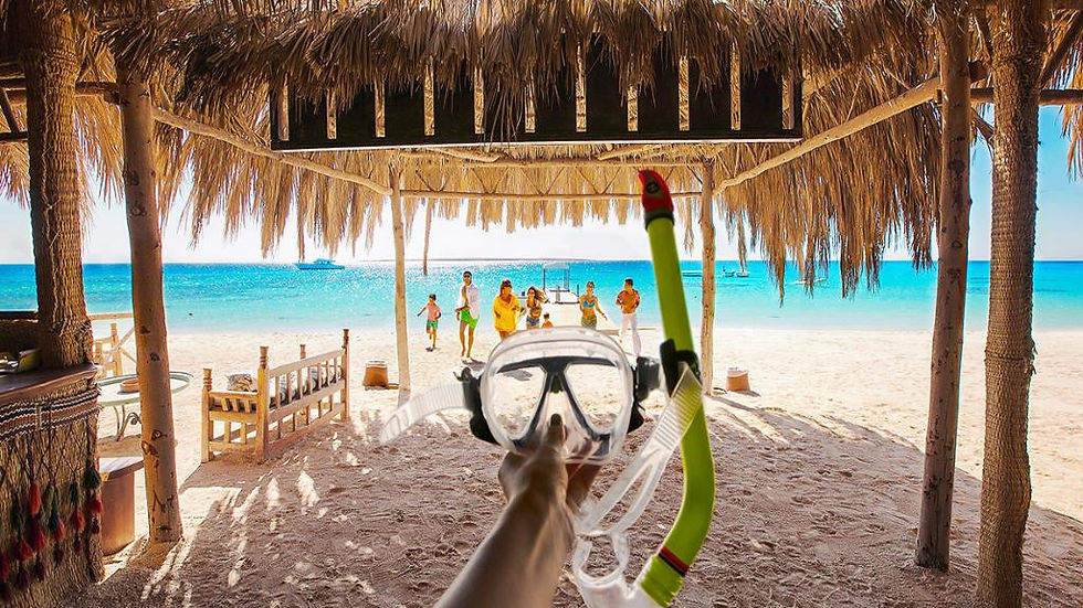 Thumbnail: Mahmya Giftun Island full-day snorkeling cruise and beach in Hurghada