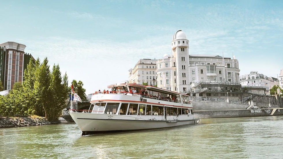 Thumbnail: Boat trip in Vienna Downtown