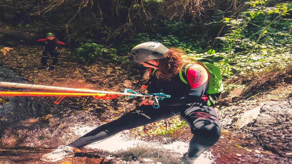 Canyoning in the Rainforest