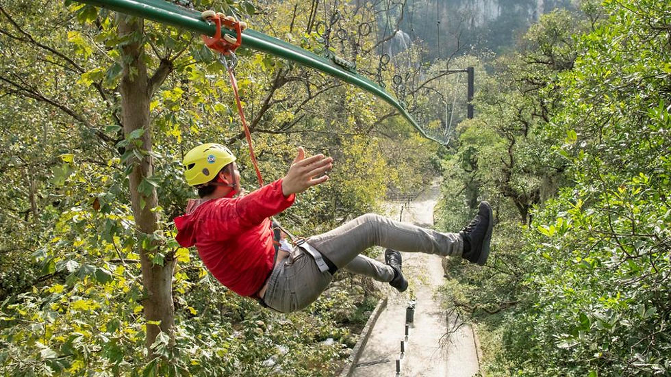 Thumbnail: Roller Zip in Cola de Caballo Park