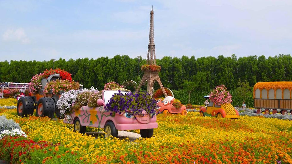 Thumbnail: Miracle Garden and Global Village with Transfers - Ticket