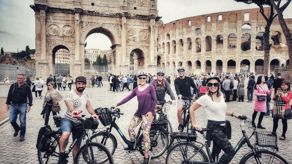 Cycling in Rome - Sunset Tour