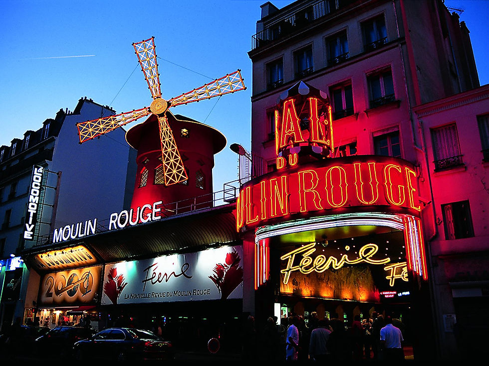 Thumbnail: Dinner and Moulin Rouge Night Show - Belle Epoque Champagne Menu with 1-Way Retu