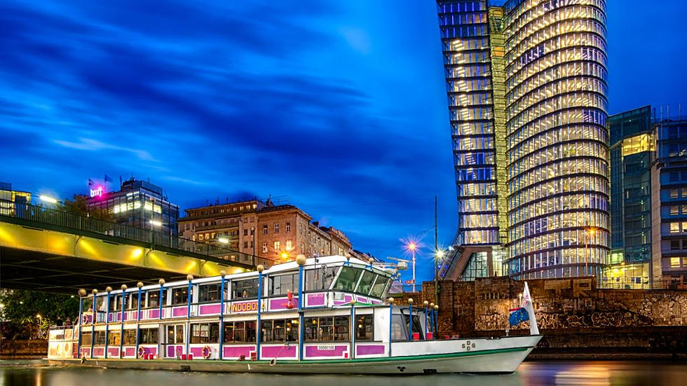 Thumbnail: Boat trip in Vienna Downtown